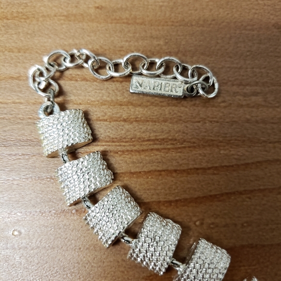 Napier Silver Necklace and Bracelet - Picture 6 of 7